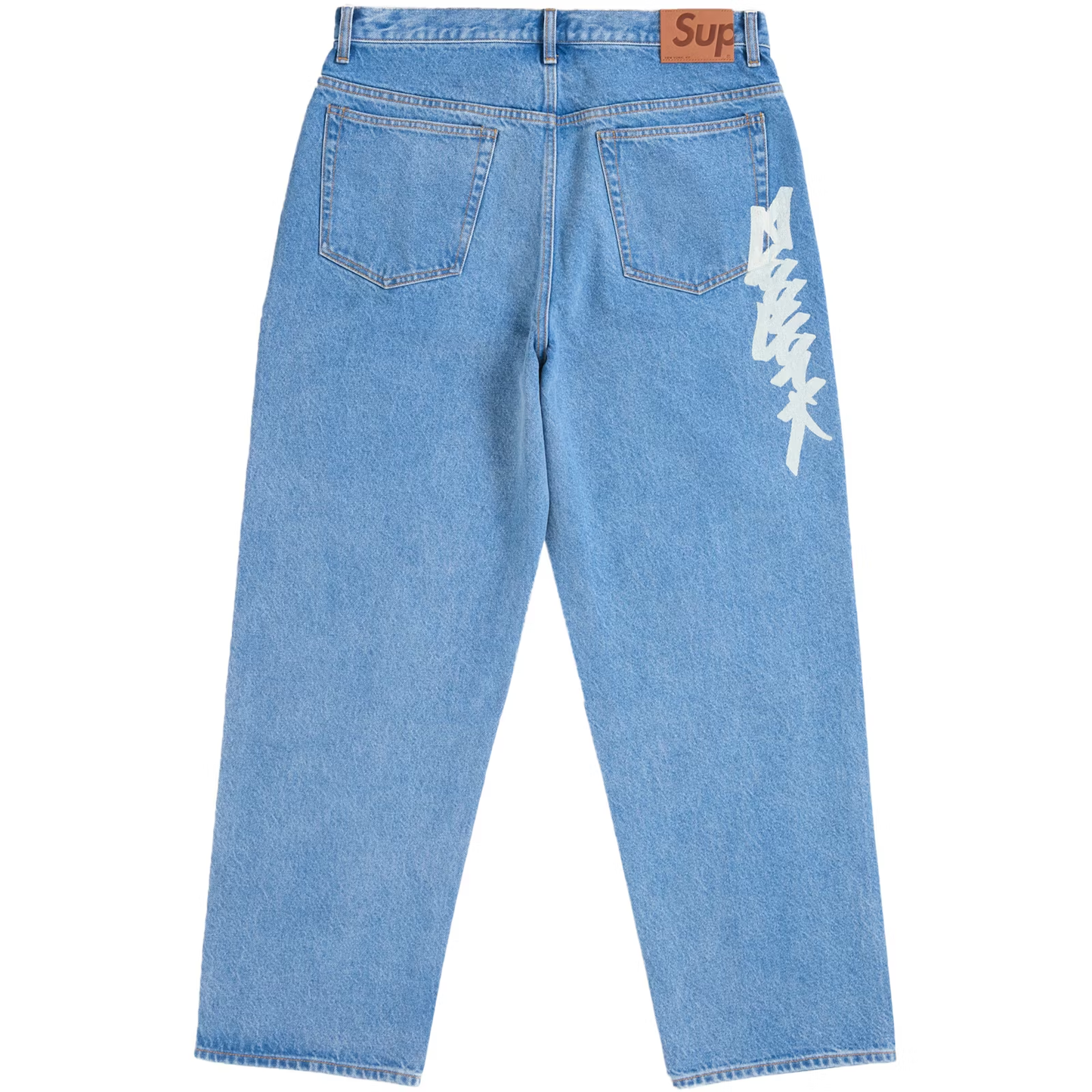 Supreme x Zoo York Baggy Washed Indigo Jean