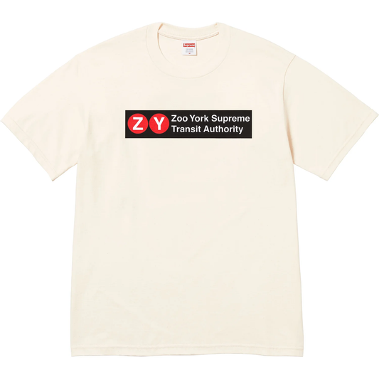 Supreme x Zoo York Transit Natural Tee