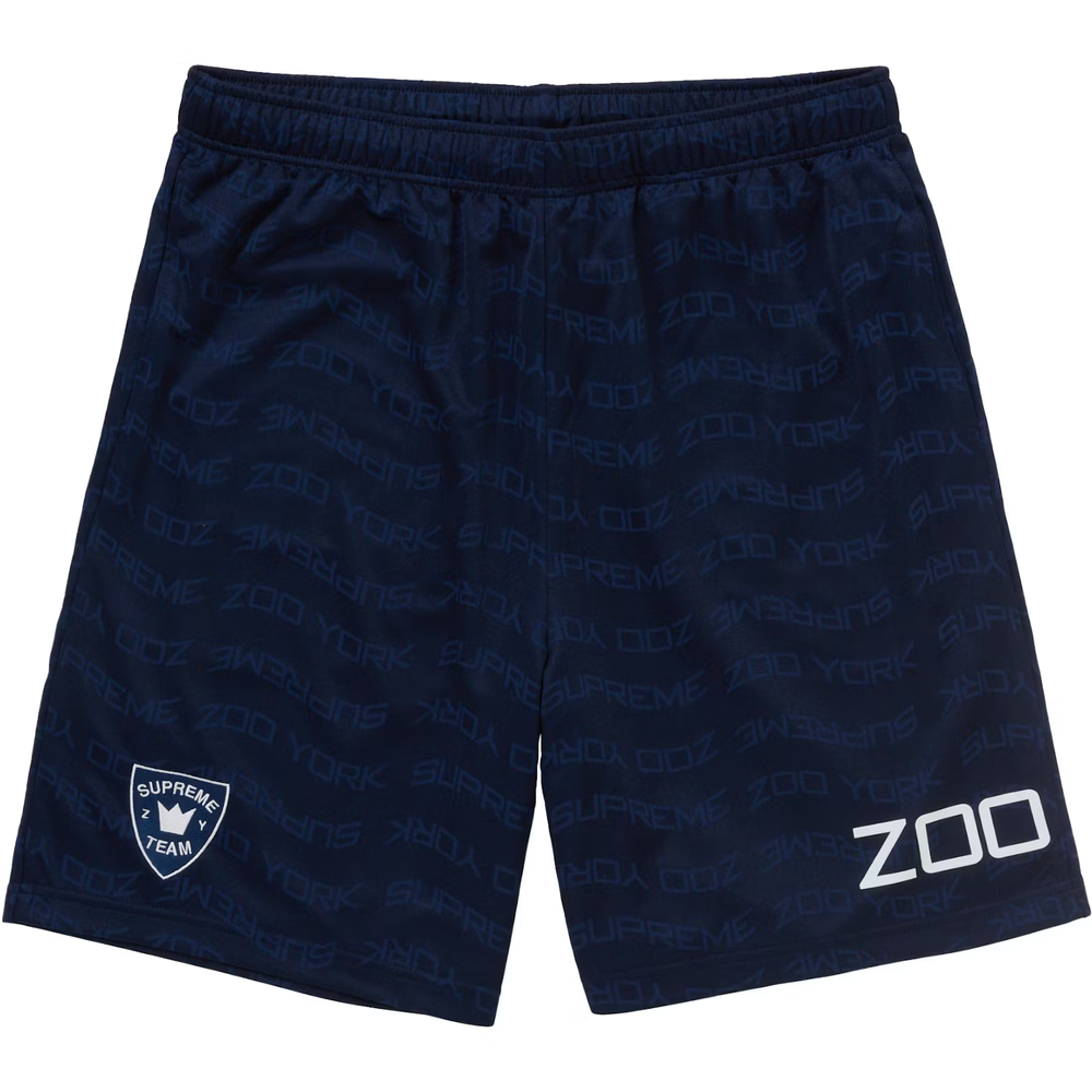 Supreme x Zoo York Navy Soccer Shorts