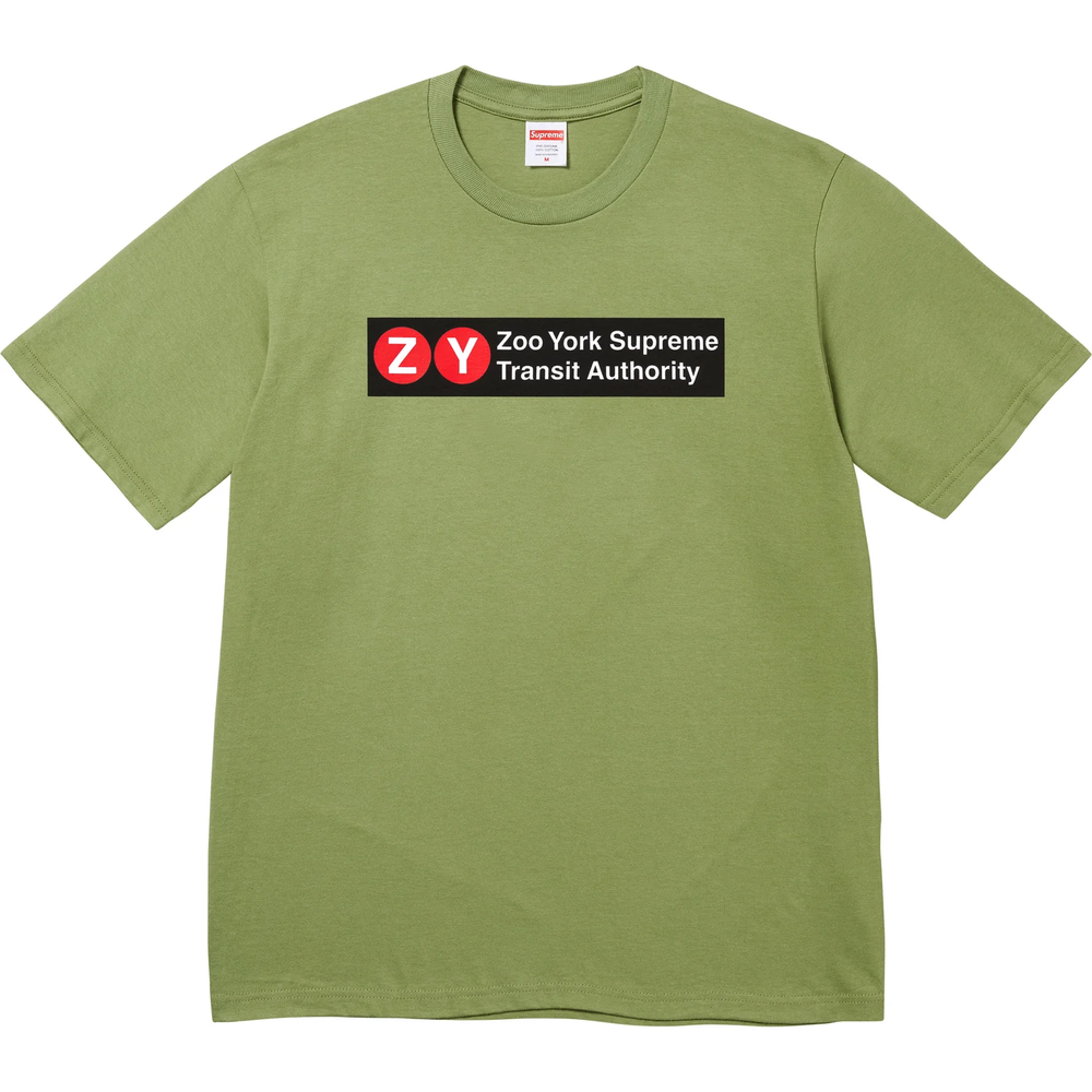 Supreme x Zoo York Transit Moss Tee