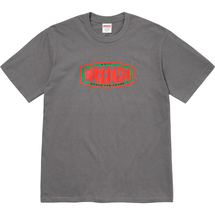 Supreme Pound Charcoal Tee