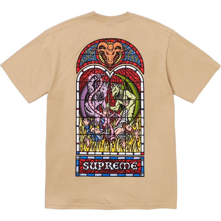 Supreme Worship Khaki Tee
