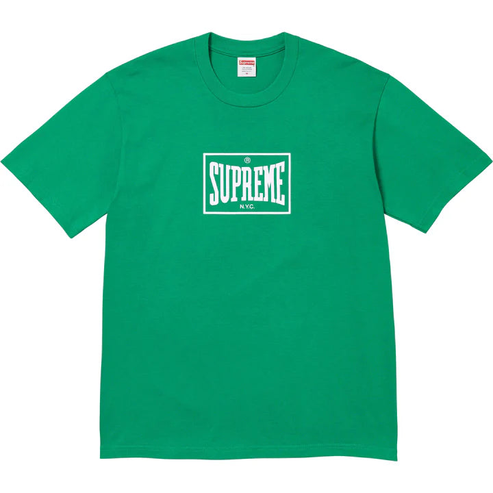Supreme Warm up Green Tee