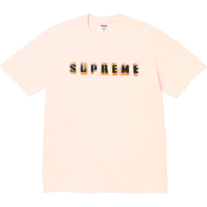 Supreme Stencil Pale Pink Tee