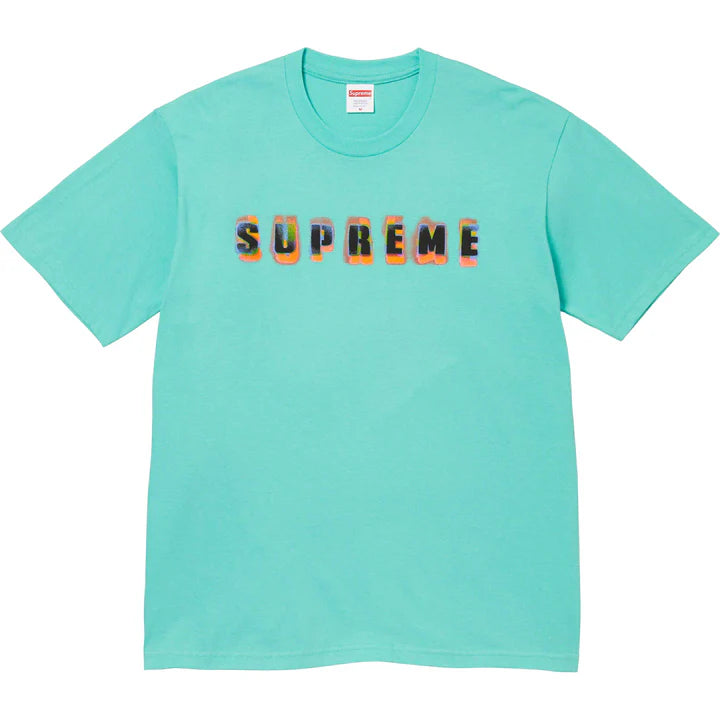 Supreme Stencil Teal Tee