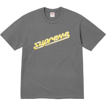 Supreme Banner Charcoal Tee