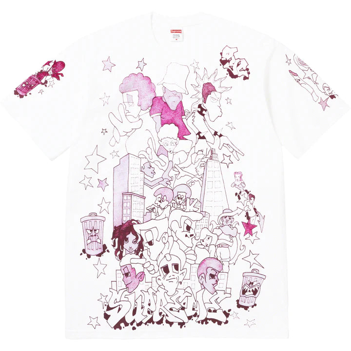 Supreme Downtown White Tee