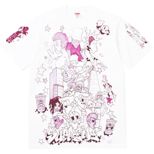 Supreme Downtown White Tee