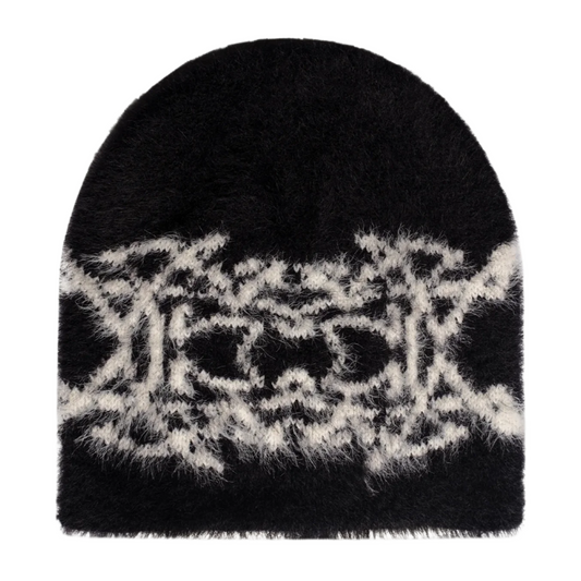 Vague Daze Shag Black Beanie