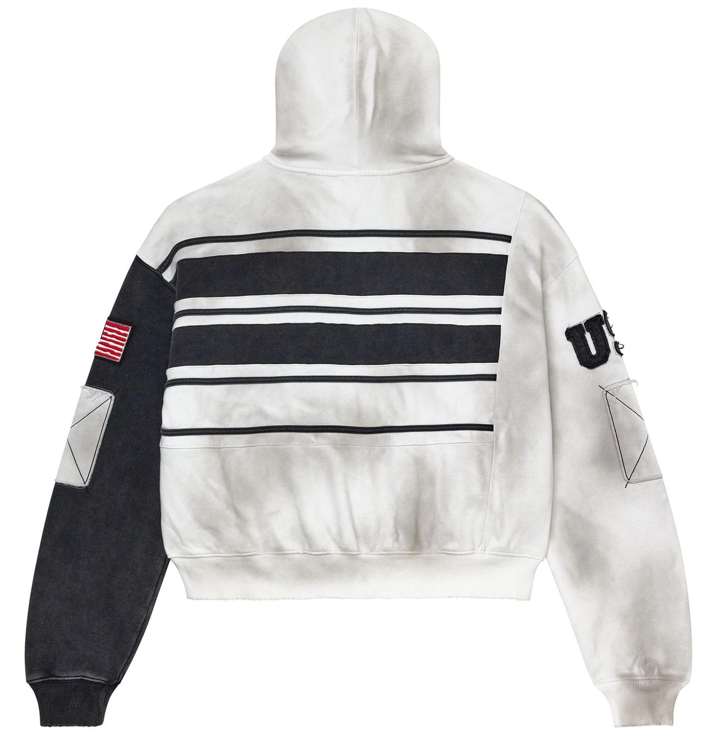 Vale Collage Oreo Zip Up Hoodie