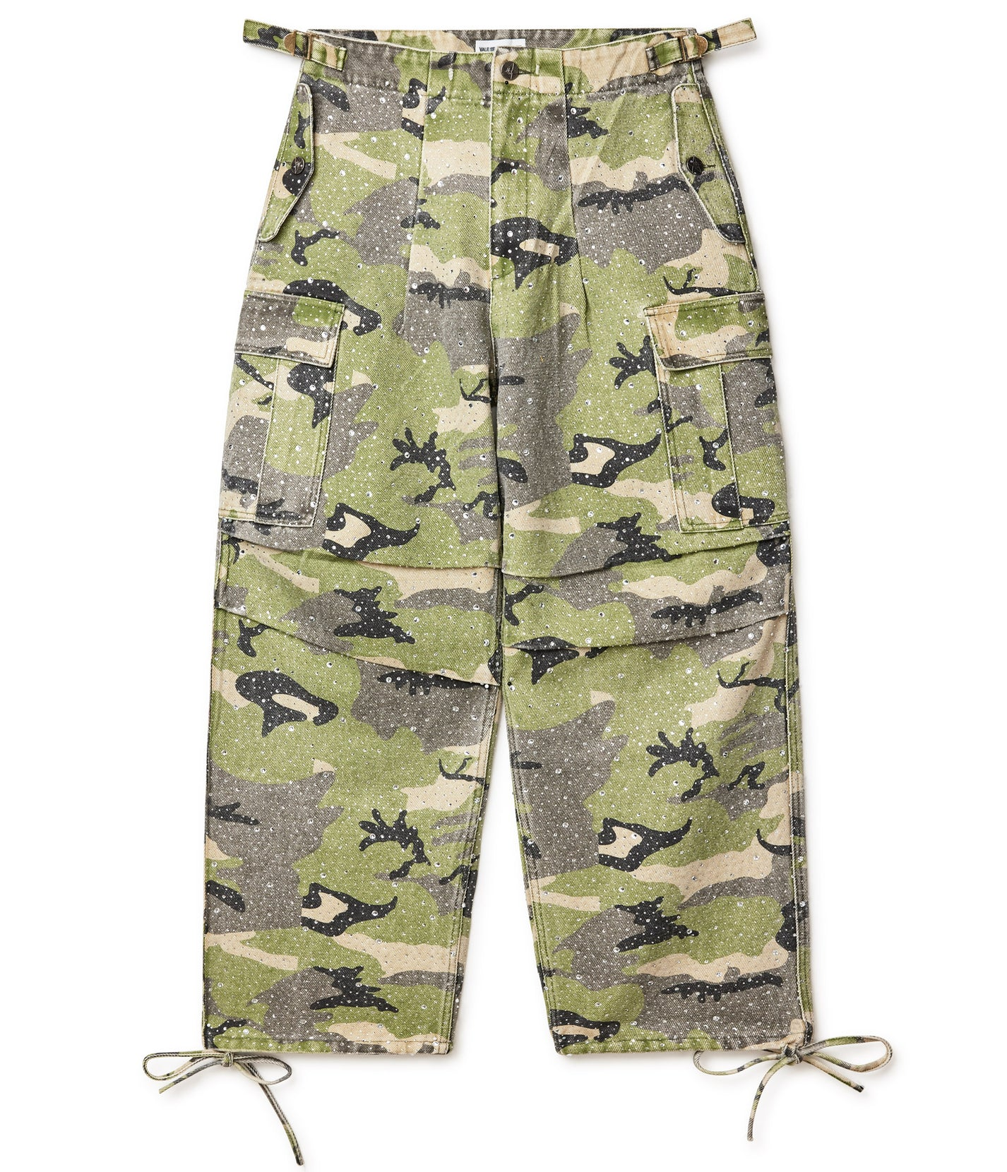 Vale Crystal Camo Cargo Pants