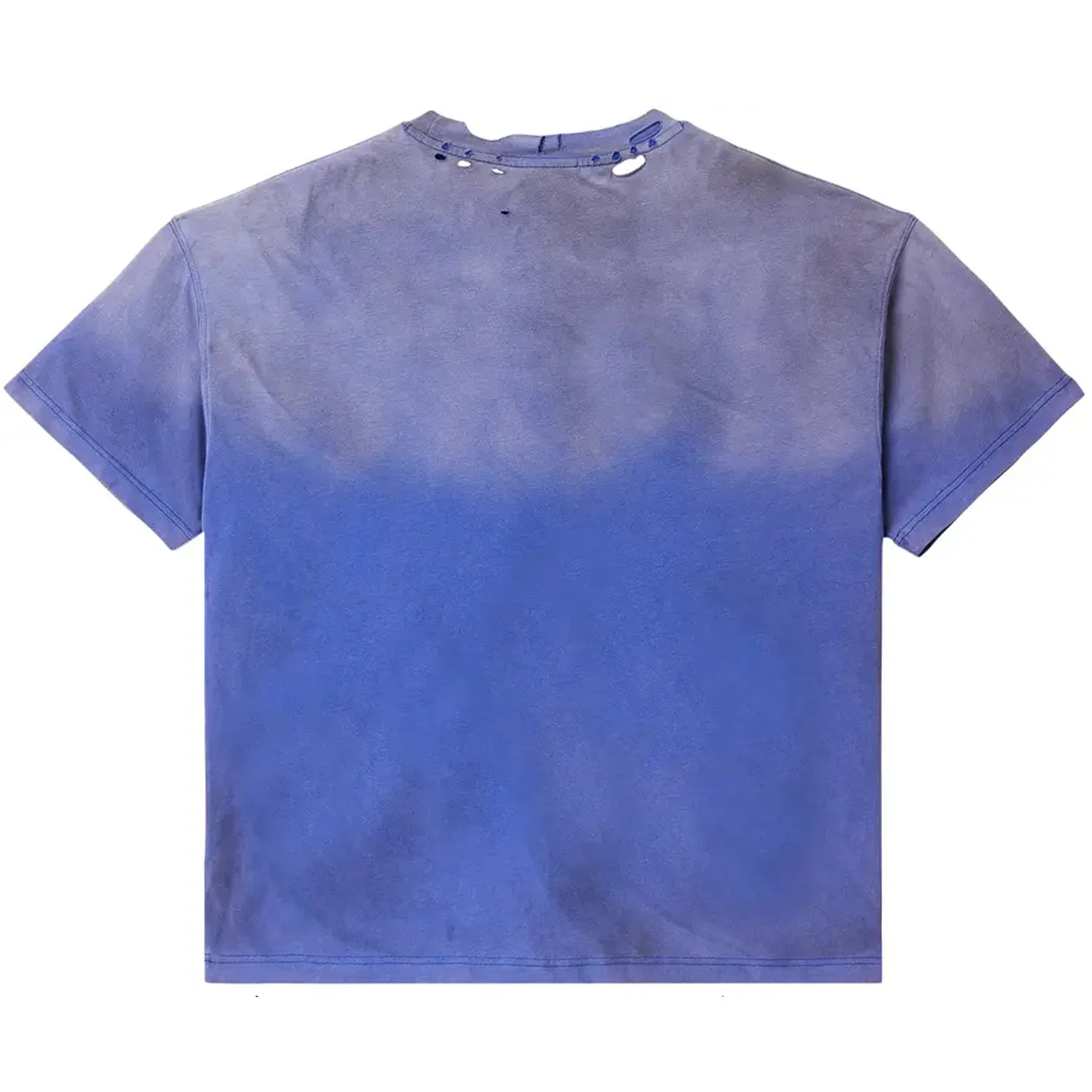 Vale Glory Distressed Blue Tee