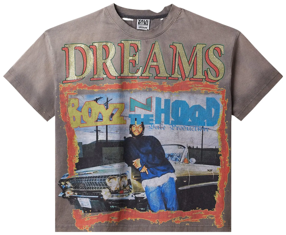 Vale Nostalgia Bling Grey Tee