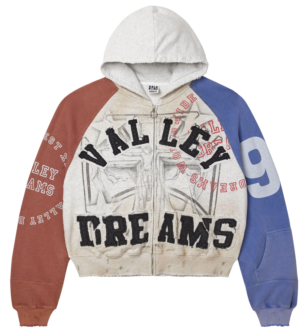 Vale Patriot Chop N Screw Zip Up Hoodie