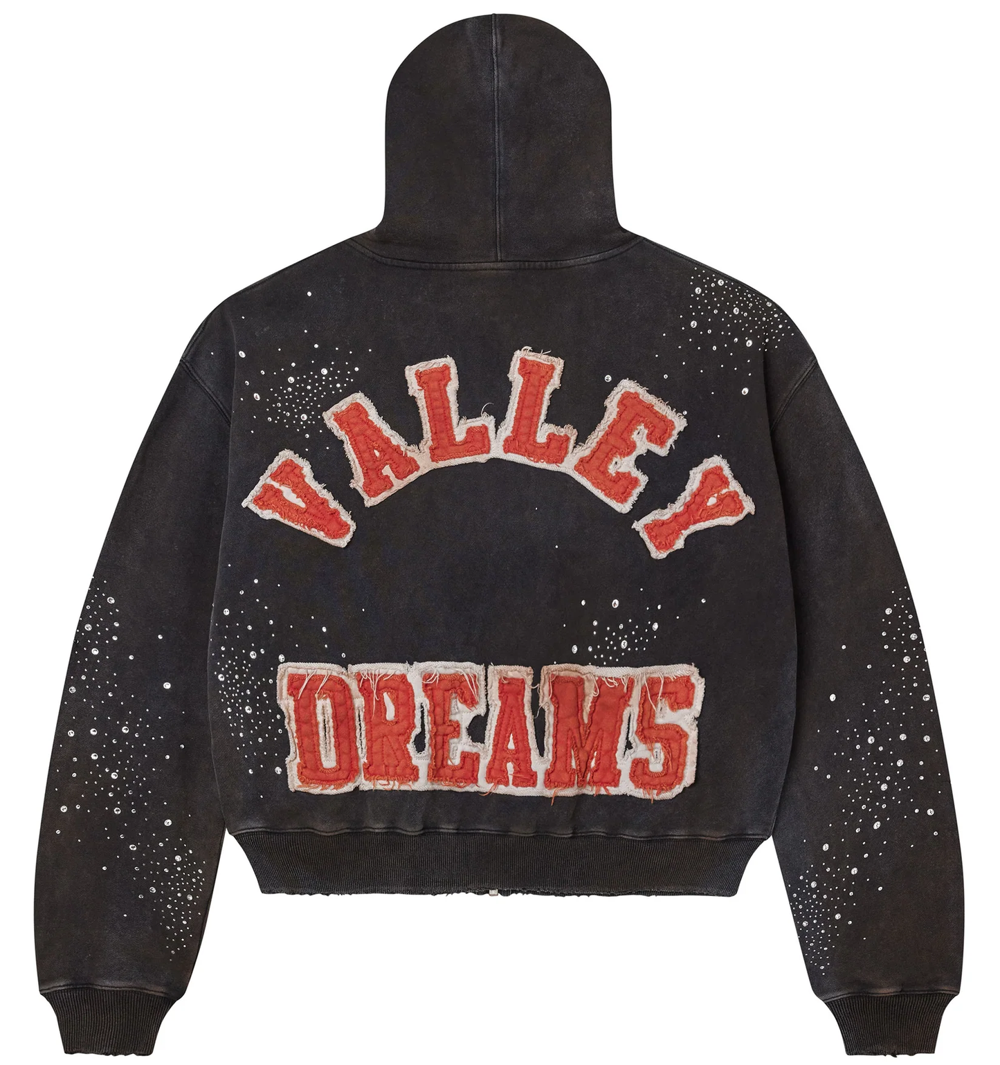 Vale Pluto Cluster Black Zip Up Hoodie