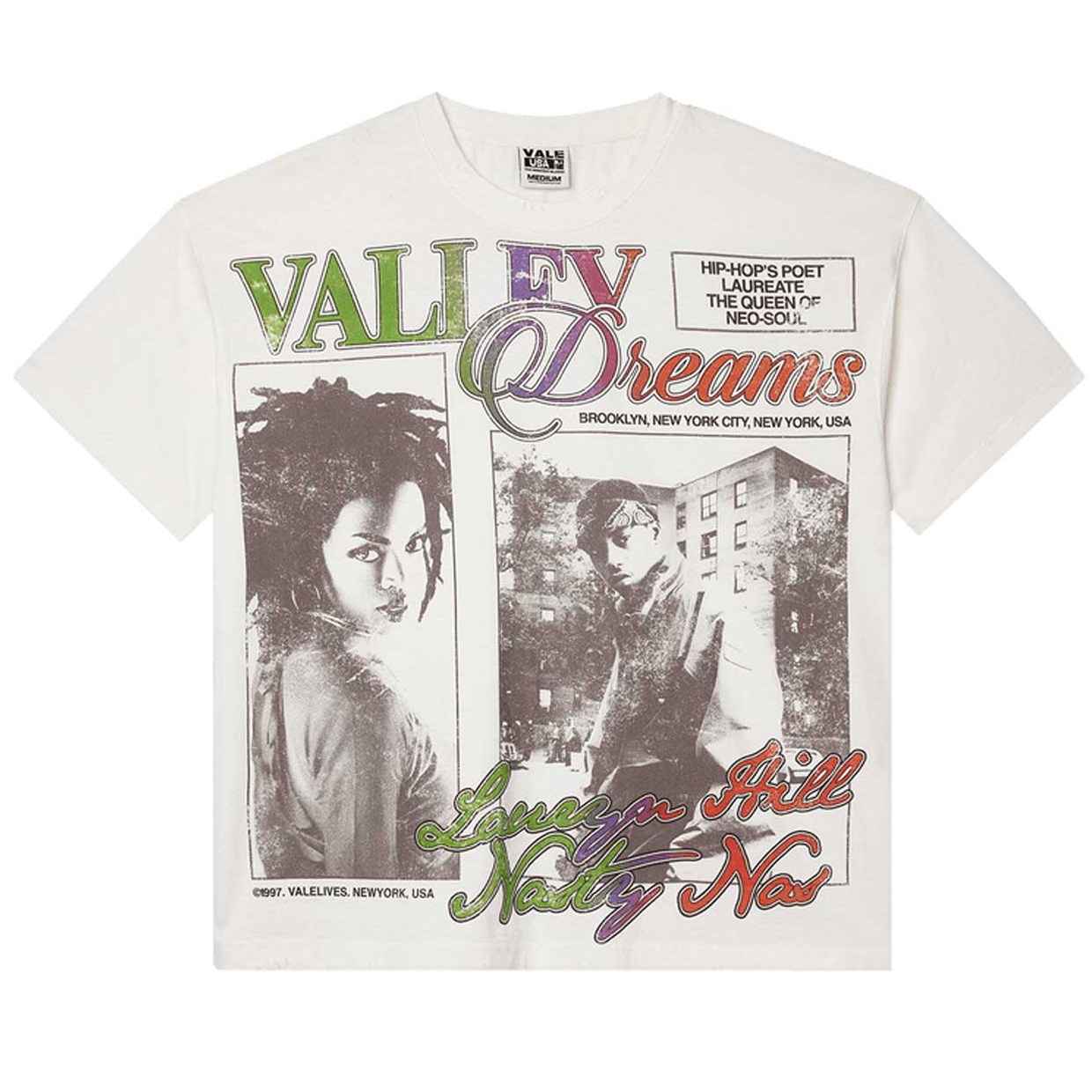 Vale Poetry White Tee
