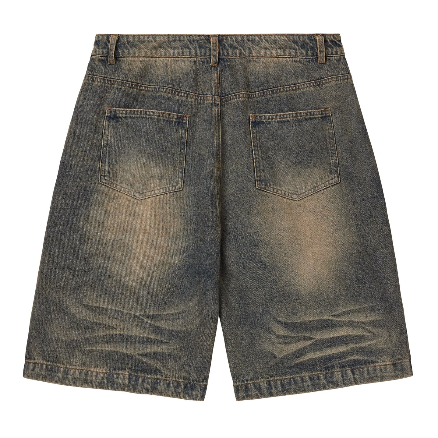 Vale Skittles Rhinestone Denim Shorts