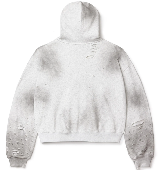 Vale Valley Fest Grey Zip Up Hoodie