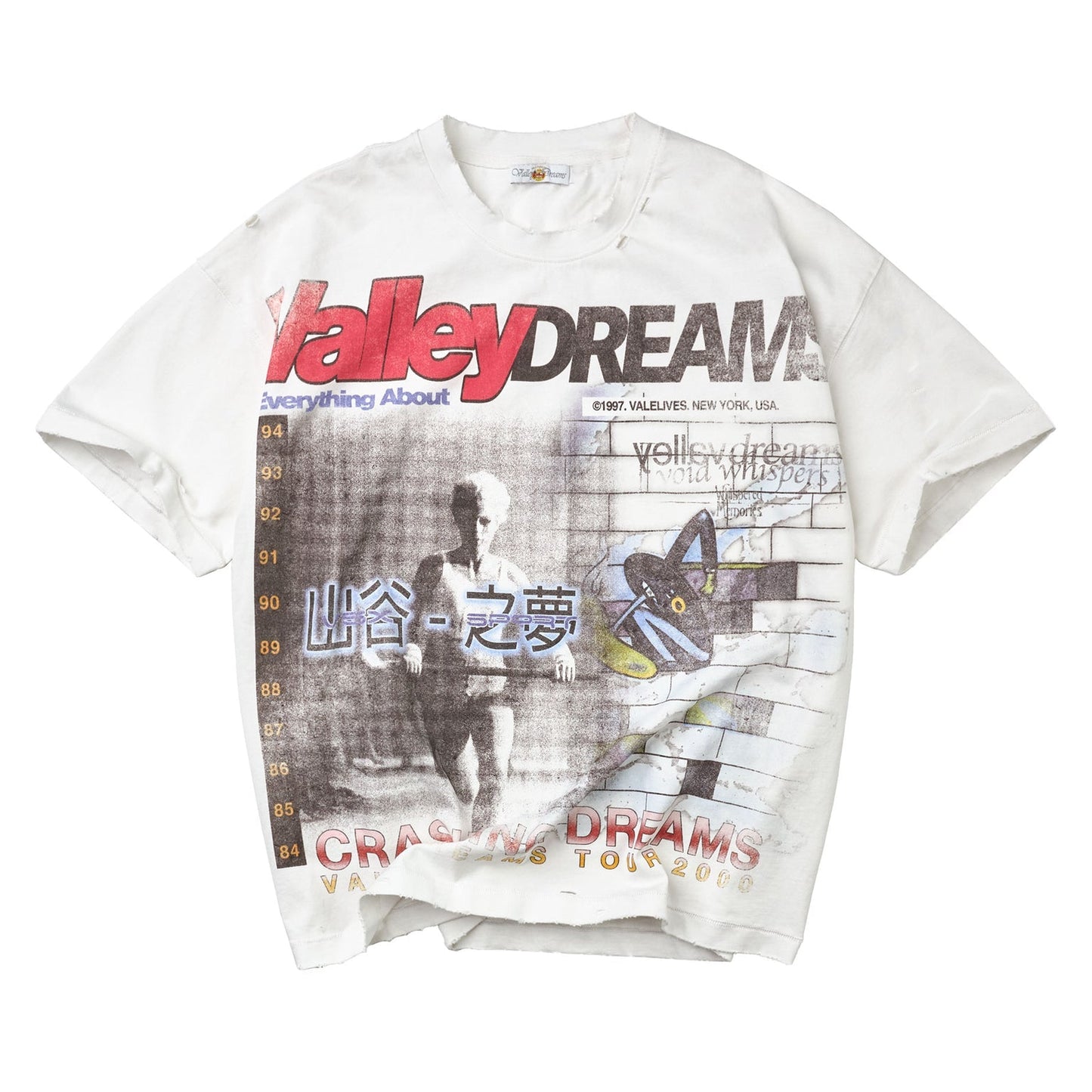 Vale Dreamcrasher White Tee