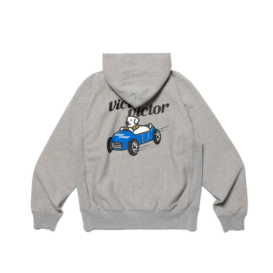 Victor Victor x Human Made Heather Grey Hoodie