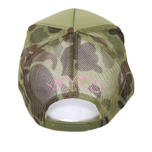 WyCo Anarchy Pink Camo Trucker Hat