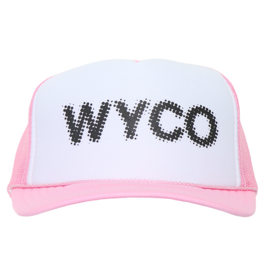 WyCo BLUR Pink Trucker Hat