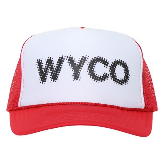 WyCo BLUR Red Trucker Hat