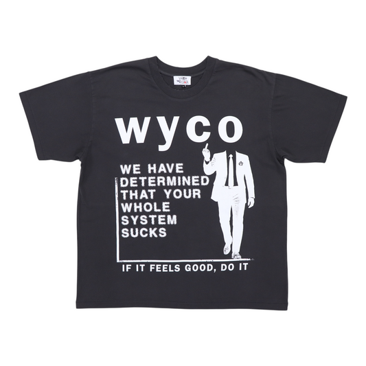 WyCo All Systems Go Black Tee