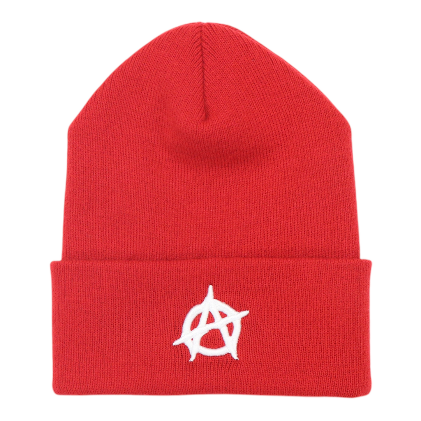 WyCo Vintage Anarchy Red Beanie