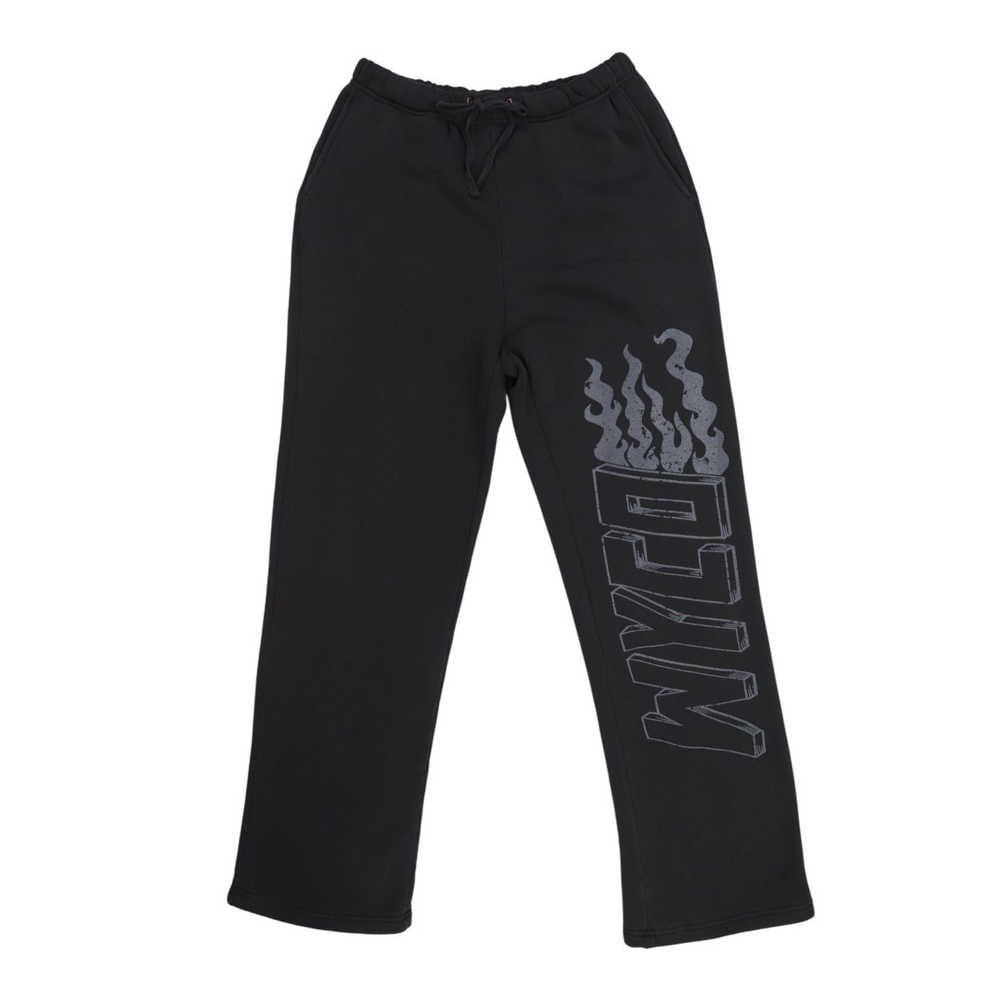 WyCo Speed Demon Vintage Black Sweatpants