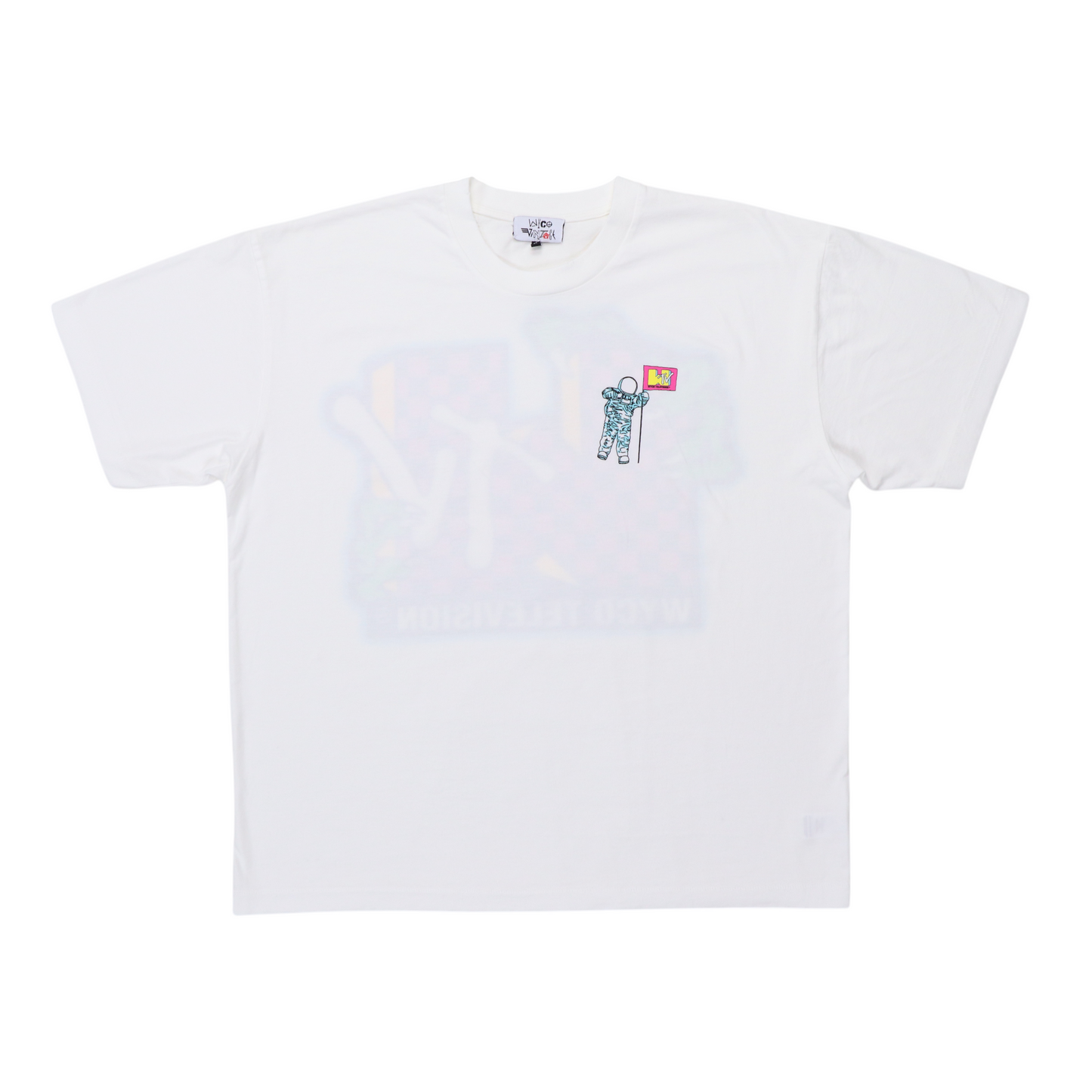 WyCo Television White Tee