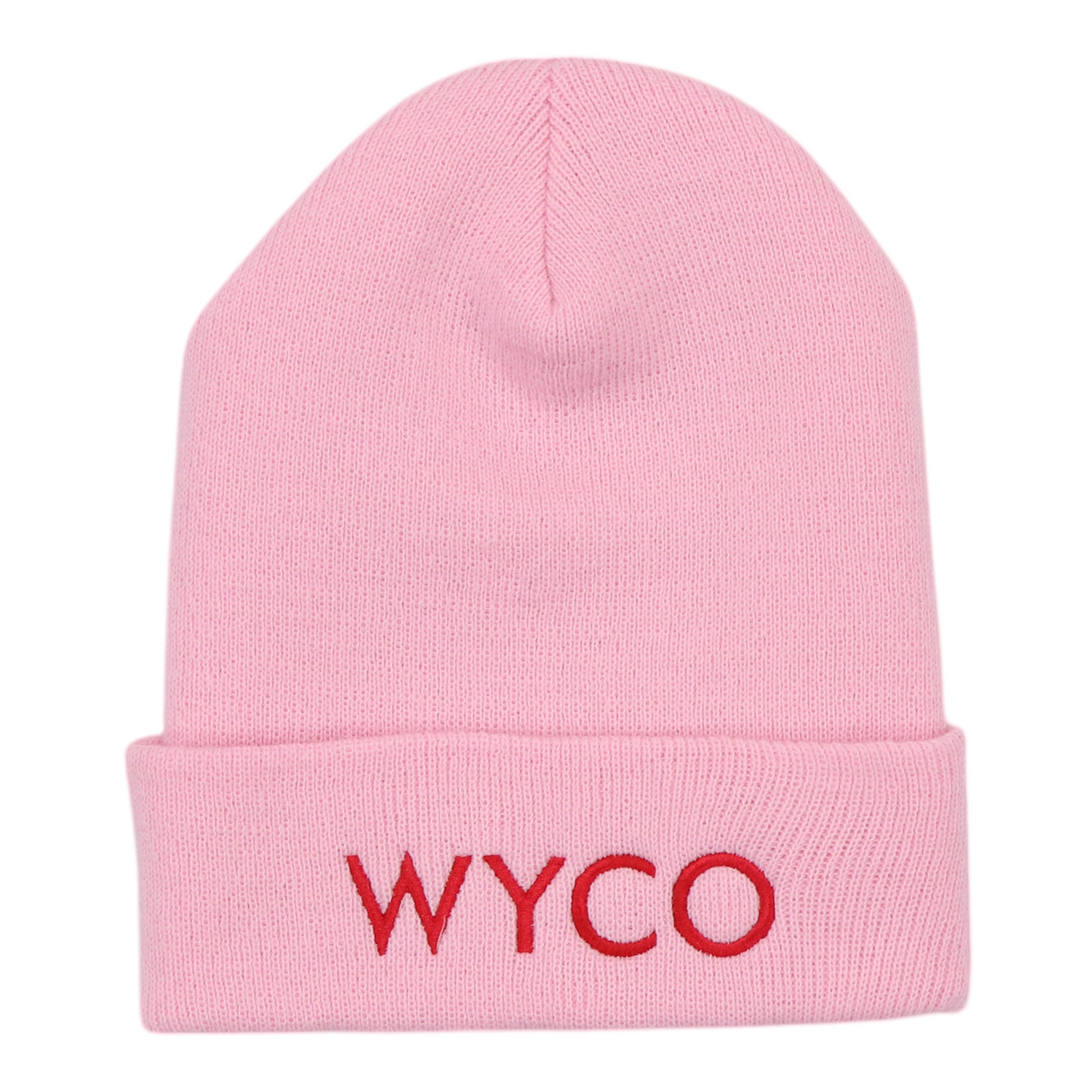 WyCo Vintage Anarchy Pink Red Beanie