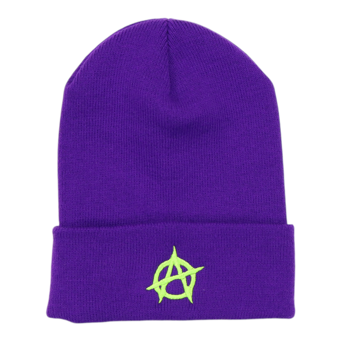 WyCo Vintage Anarchy Purple Beanie