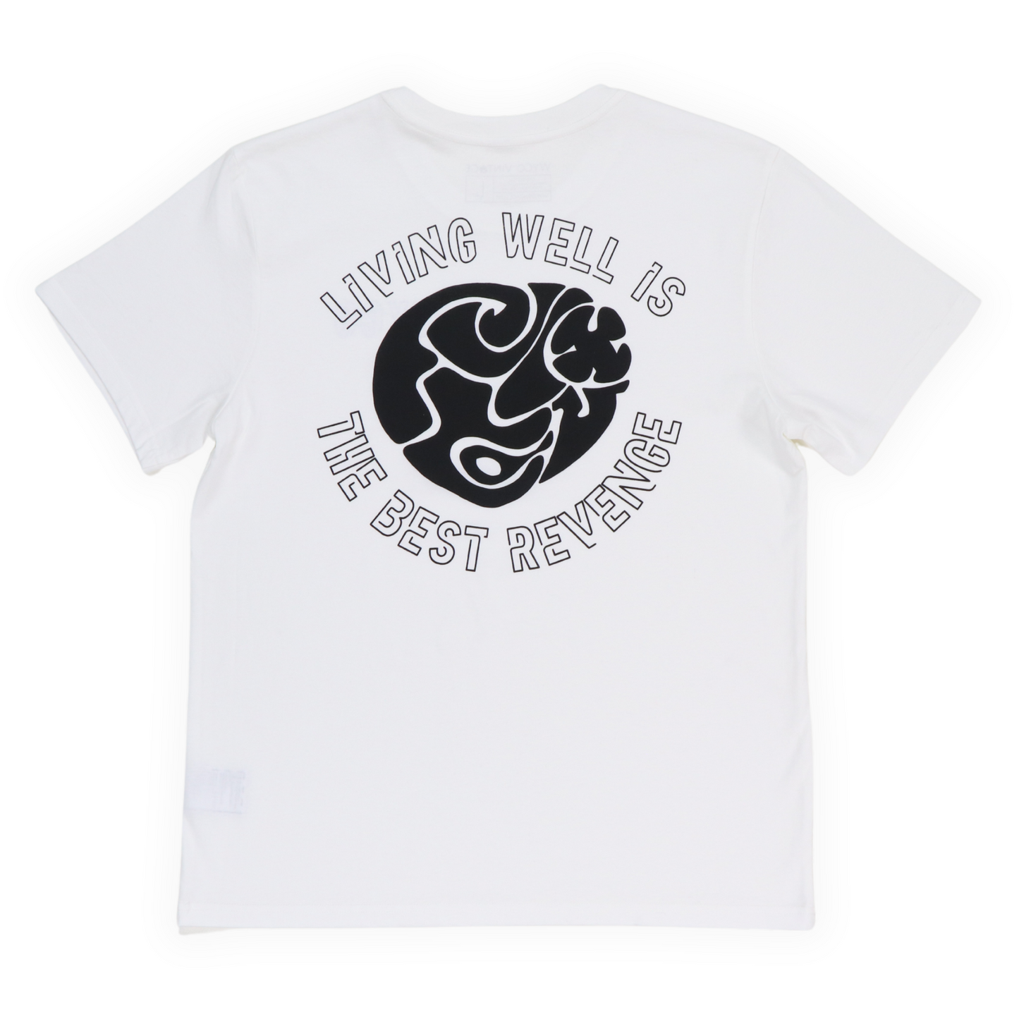 WyCo Vintage Living Well White Tee