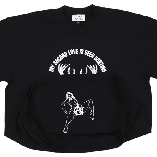 WyCo Vintage True Love Black Tee