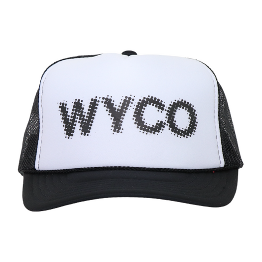 WyCo BLUR Black Trucker Hat