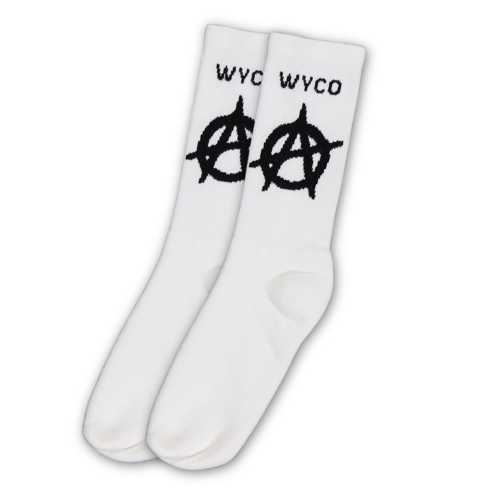 WyCo Vintage Black Anarchy Socks