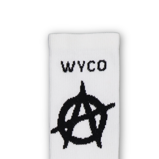 WyCo Vintage Black Anarchy Socks