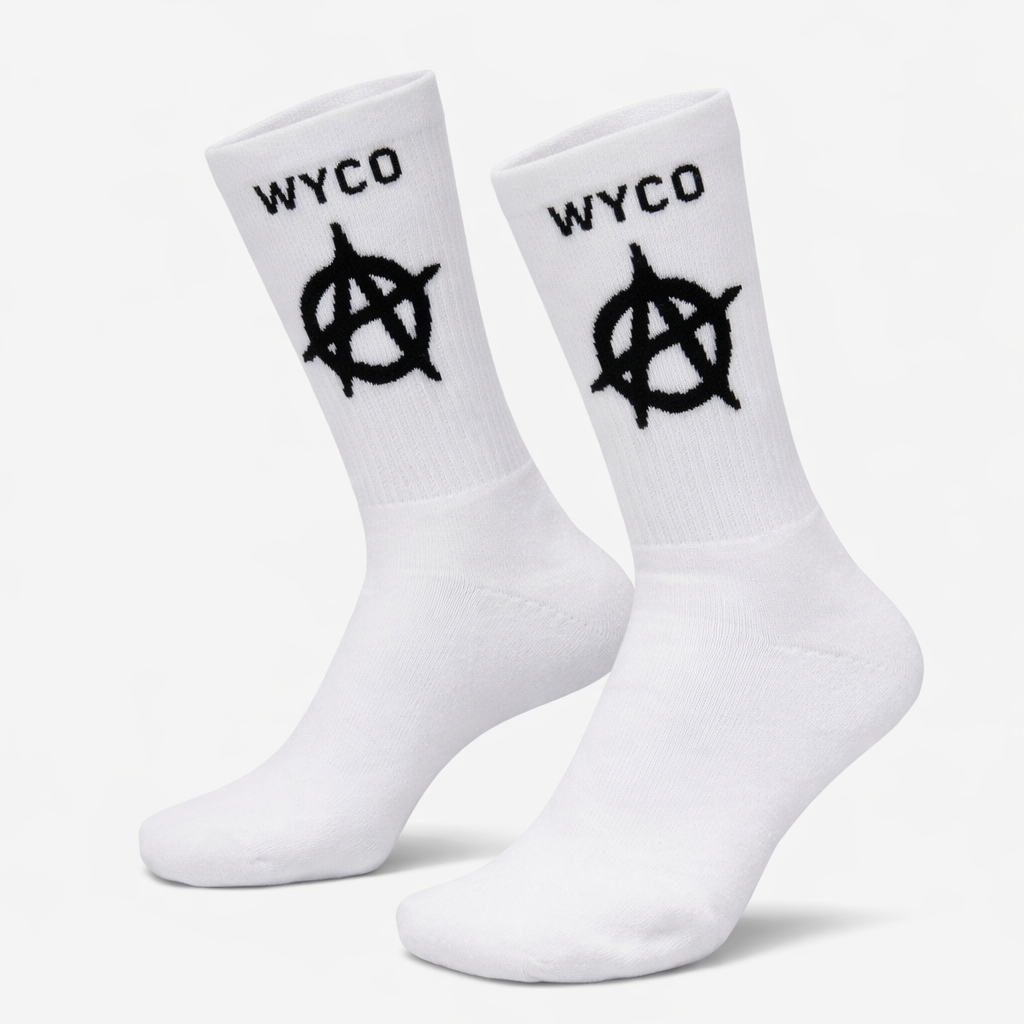 WyCo Vintage Black Anarchy Socks