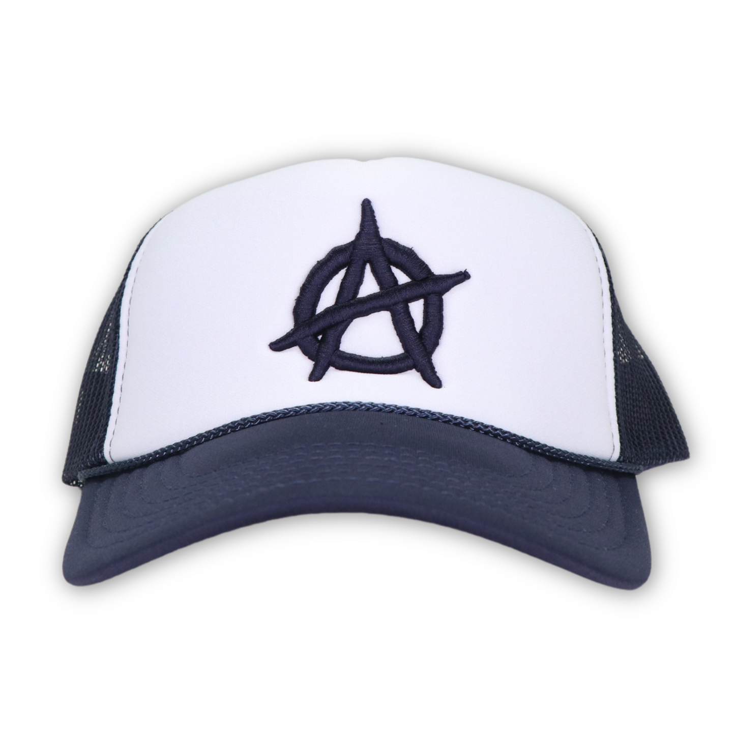 WyCo Vintage Navy White Trucker Hat