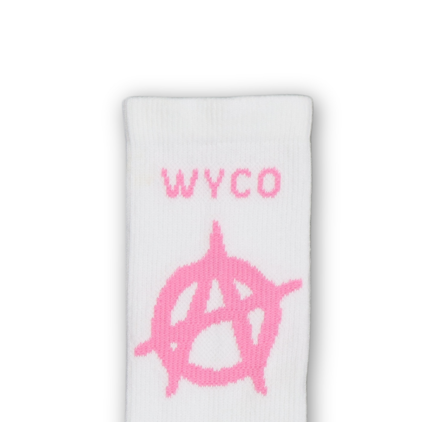 WyCo Vintage Pink Anarchy Socks