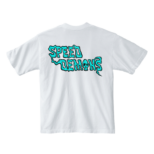 WyCo Speed Demons White Tee