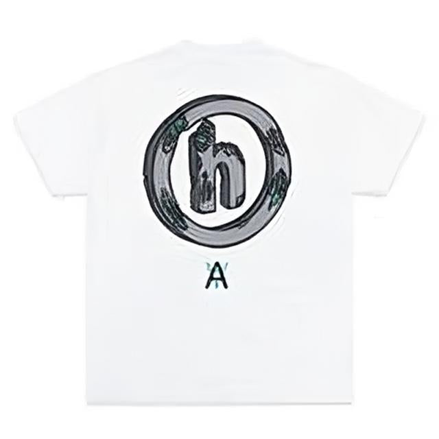 Hidden Eroded H White Tee
