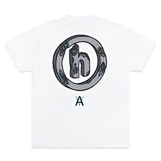 Hidden Eroded H White Tee