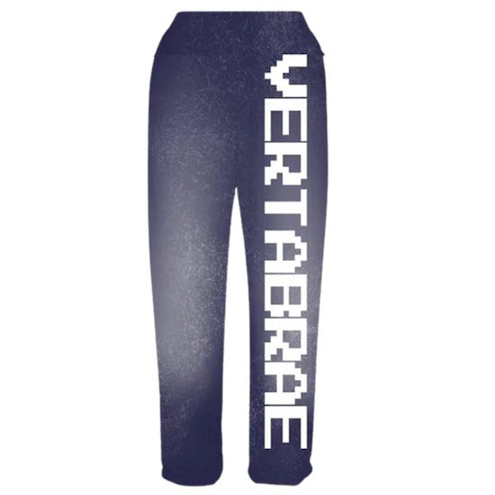Grey and Pink Vertebrae Sweatpants Size Small - $400