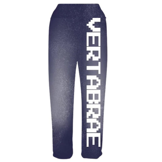 Vertabrae C-2 Washed Navy & White Sweatpants