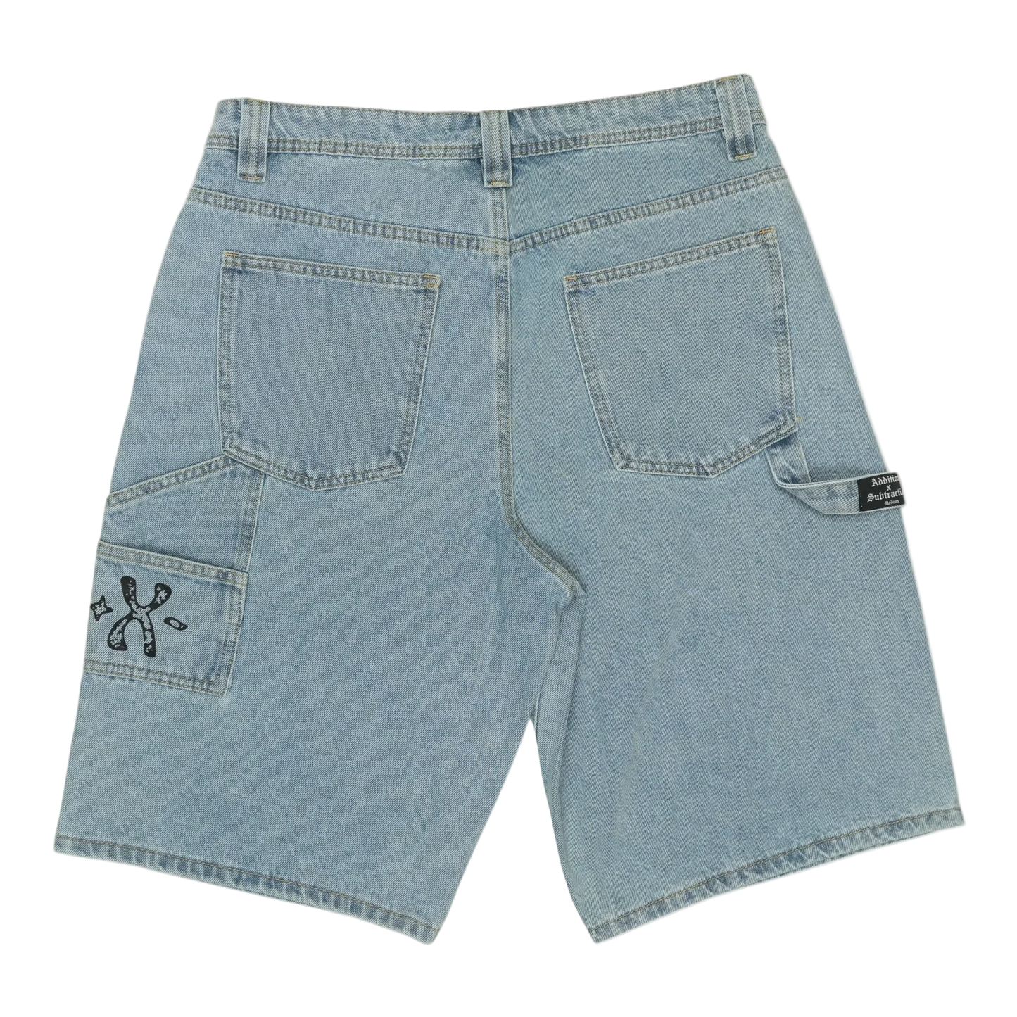 Addition By Subtraction Watch Party Denim Shorts