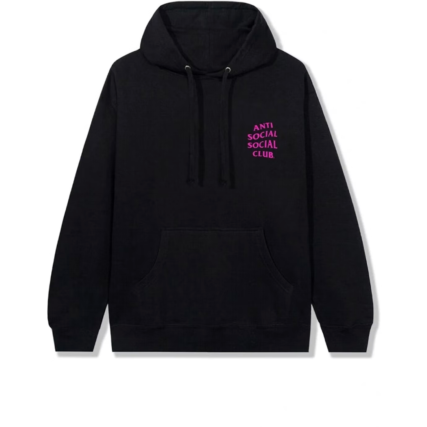 Anti Social Social Club Bubblegum Black Large Hoodie