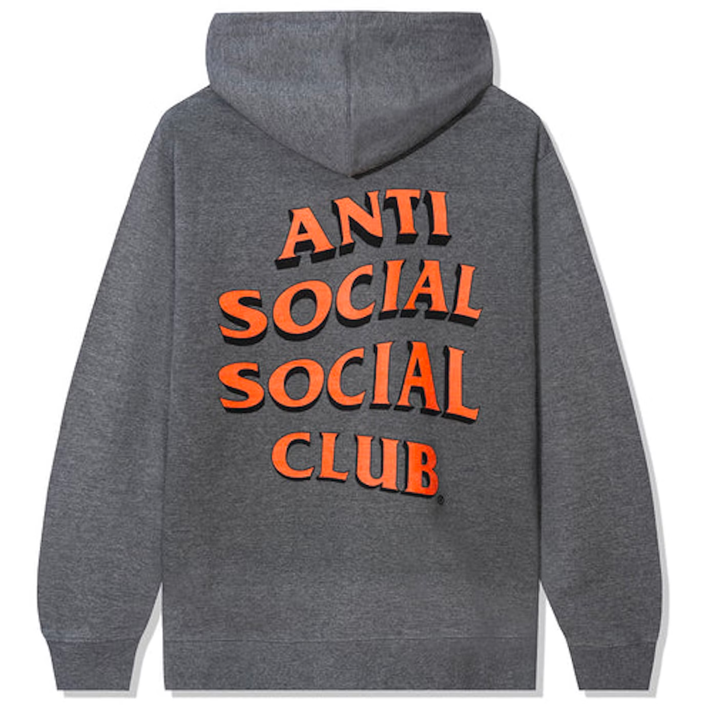 Anti Social Social Club Clamps Gunmetal Heather Medium Hoodie