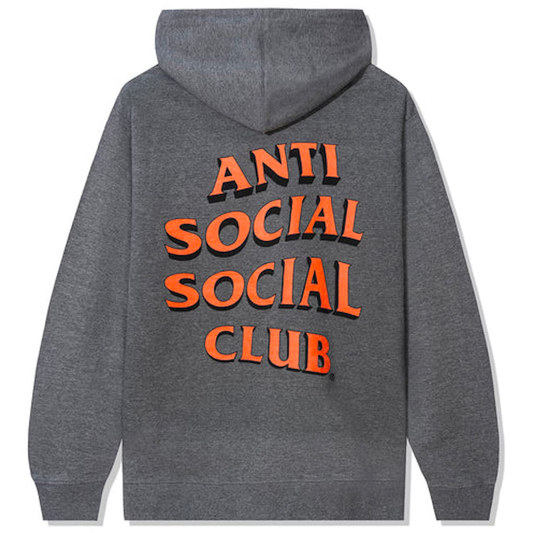 Anti Social Social Club Clamps Gunmetal Heather Medium Hoodie
